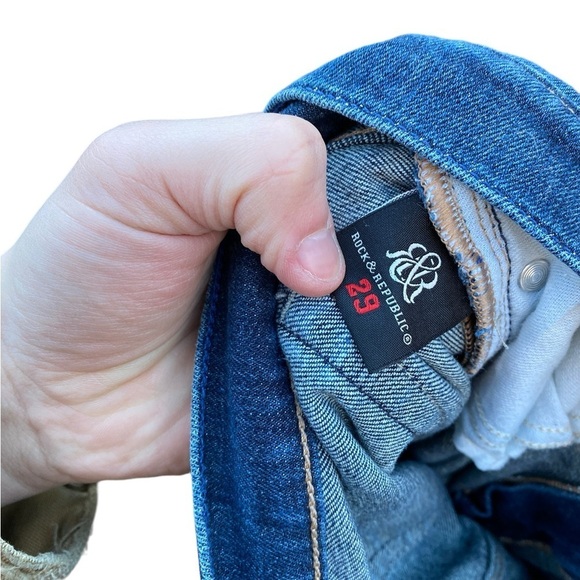 Rick & Republic Embroidered Jeans Size 29 - Picture 2 of 4